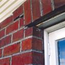 cracks caused by corrosion of the lintel bar