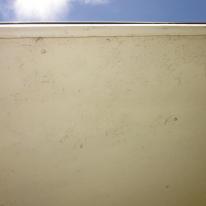 paint starting to deteriorate on soffit